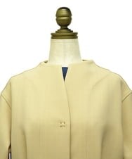 GJJDS32400 Jocomomola(ホコモモラ) 【2WAY】リバーシブルチェックコート ベージュ