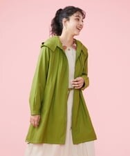 GJJDT41300 Jocomomola(ホコモモラ) color ラチネモッズコート オレンジ