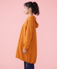 GJJDT41300 Jocomomola(ホコモモラ) color ラチネモッズコート オレンジ