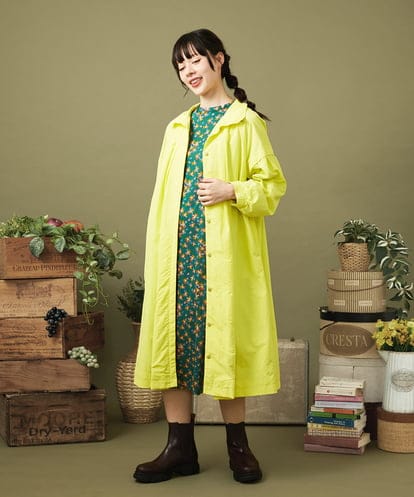 GJJDW39330 Jocomomola Bulto ナイロンロングコート