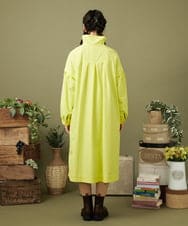 GJJDW39330 Jocomomola(ホコモモラ) Bulto ナイロンロングコート ライトイエロー