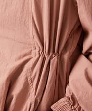 GJJFD31270 Jocomomola(ホコモモラ) Lisa ナイロンミドル丈スプリングコート ピンク