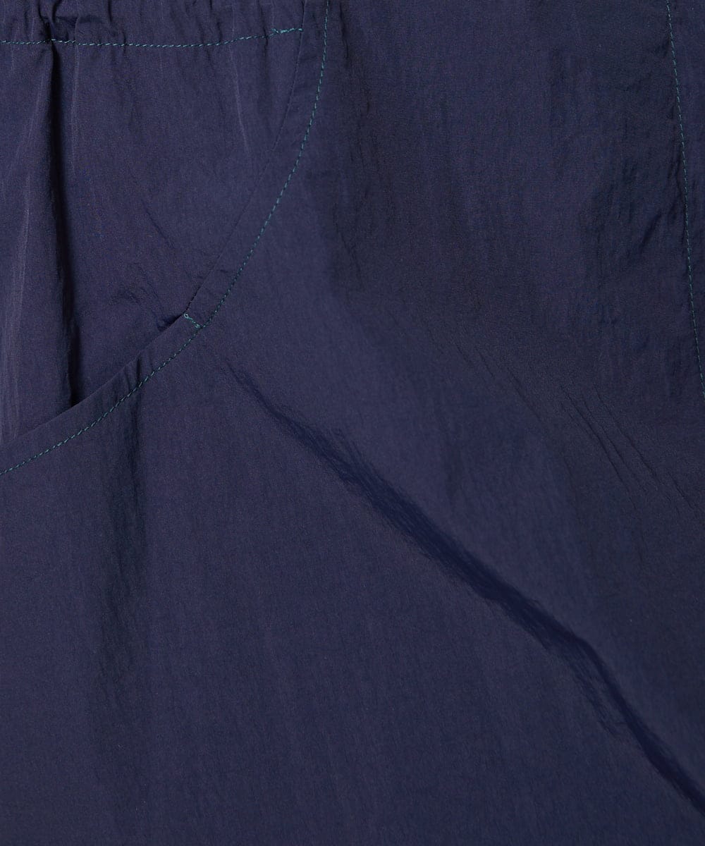 GJJFD31270 Jocomomola(ホコモモラ) Lisa ナイロンミドル丈スプリングコート ネイビー