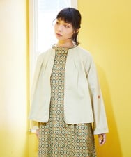 GJJFD35240 Jocomomola(ホコモモラ) Encrucijada ドビーノーカラージャケット ベージュ