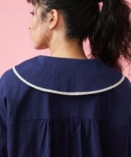 GJJFS01300 Jocomomola(ホコモモラ) Sobres 封筒モチーフブルゾン ベージュ