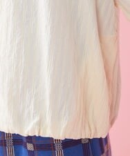 GJJFS34250 Jocomomola(ホコモモラ) Dia a dia ライトブルゾン アイボリー