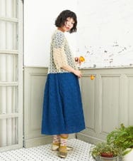 GJJHD52220 Jocomomola(ホコモモラ) Fatalidad レースジャケット アイボリー