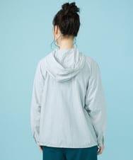 GJJHV31250 Jocomomola(ホコモモラ) 【撥水加工】フード付きブルゾン ライトグレー