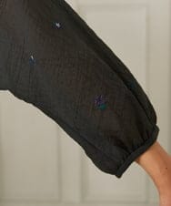 GJJJB52250 Jocomomola(ホコモモラ) テンセルシアーショートジャケット ダークグレー