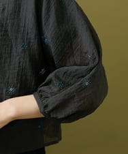 GJJJB52250 Jocomomola(ホコモモラ) テンセルシアーショートジャケット ダークグレー