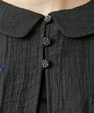 GJJJB52250 Jocomomola(ホコモモラ) テンセルシアーショートジャケット ダークグレー