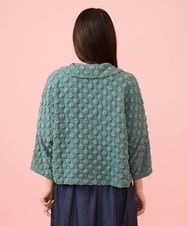 GJJJE40240 Jocomomola(ホコモモラ) Burbuja ドットフクレジャカードライトジャケット グリーン