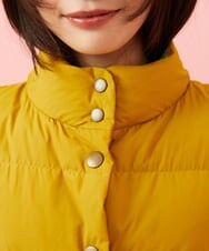 GJJLD31300 Jocomomola(ホコモモラ) 【ダブルポイント】2WAY リバーシブルダウンベスト マスタード