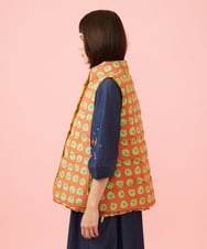GJJLD31300 Jocomomola(ホコモモラ) 【ダブルポイント】2WAY リバーシブルダウンベスト マスタード