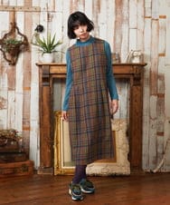 GJKAD33110 Jocomomola(ホコモモラ) ベアスムース 配色刺繍カットソー ベージュ