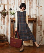 GJKAD33110 Jocomomola(ホコモモラ) ベアスムース 配色刺繍カットソー ベージュ