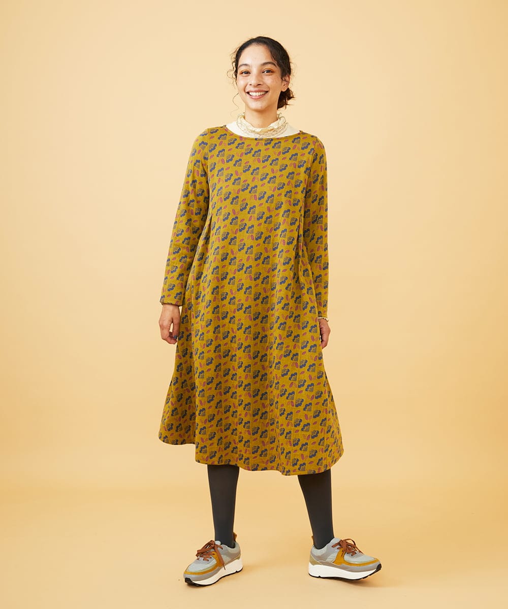 GJKAD34110 Jocomomola(ホコモモラ) ベアスムース ハイネックレースカットソー オレンジ