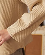 GJKAE37170 Jocomomola(ホコモモラ) Florecer フラワー刺繍プルオーバーカットソー ベージュ