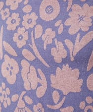 GJKAE38200 Jocomomola(ホコモモラ) Paseo de las flores フラワージャカードカットソー ブルー