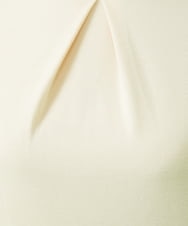 GJKAV30090 Jocomomola(ホコモモラ) ベアスムース 刺繍ハイネックカットソー アイボリー