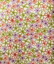 GJKCD30180 Jocomomola(ホコモモラ) Rocinante フラワープリント裏毛カットソー アイボリー