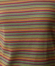 GJKCD31130 Jocomomola(ホコモモラ) Dentado ボーダーハイネックカットソー ピンク