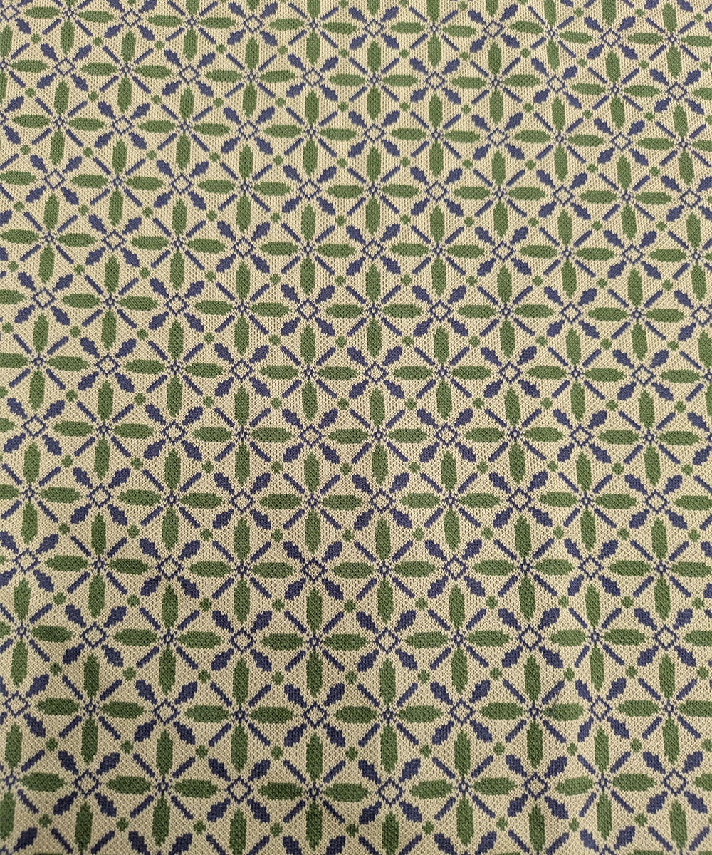 GJKDD31180 Jocomomola(ホコモモラ) 【先行予約】幾何学柄ジャカードカットソー ネイビー