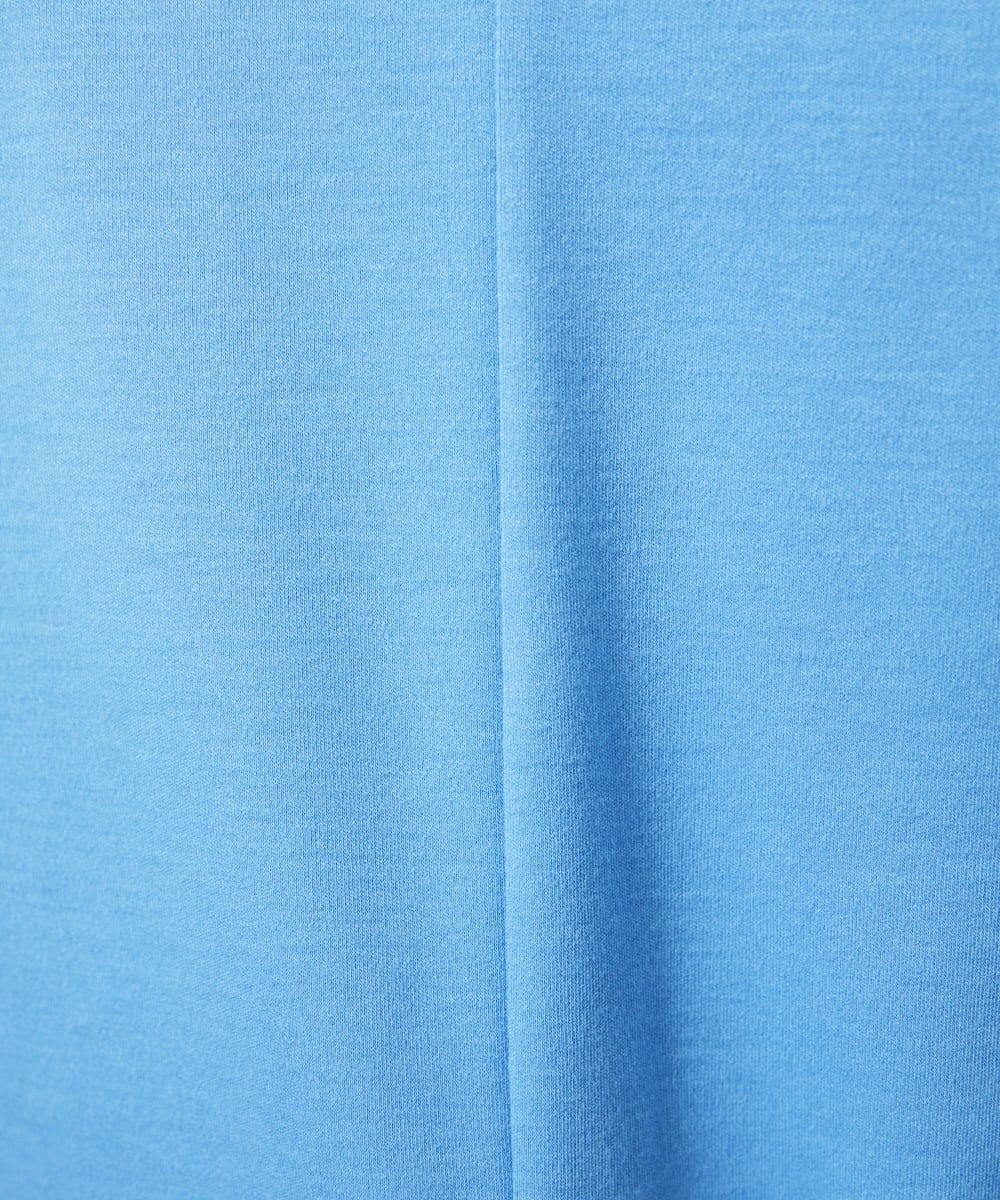 GJKDD32120 Jocomomola(ホコモモラ) ベアスムース 配色フラワー刺繍カットソー ブルー