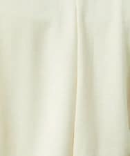 GJKDD32120 Jocomomola(ホコモモラ) ベアスムース 配色フラワー刺繍カットソー アイボリー