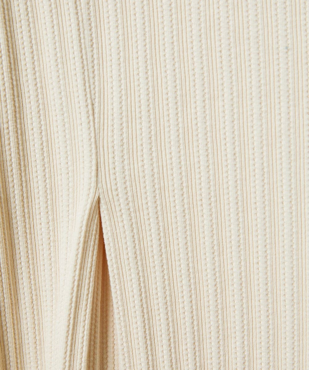 GJKDD34140 Jocomomola(ホコモモラ) 【2WAY】Tierras de cuitivo フラワー刺繍カットソー アイボリー