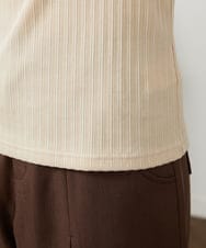 GJKDD35120 Jocomomola(ホコモモラ) Tierras de cuitivo メロウハイネックカットソー アイボリー