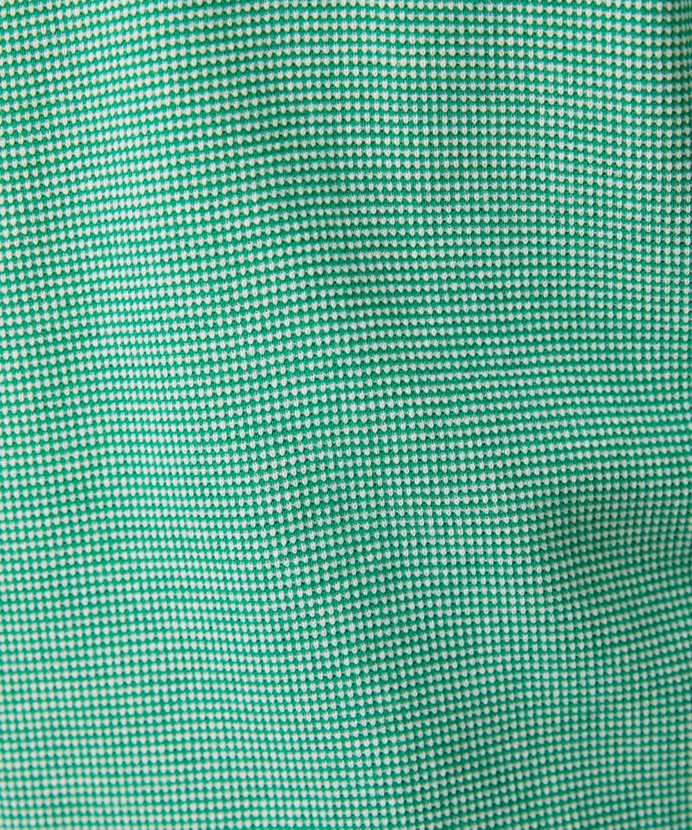 GJKFD02200 Jocomomola(ホコモモラ) Aventura セーラーカラーアニマル刺繍入りカットソー グリーン