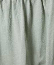 GJKFD32180 Jocomomola(ホコモモラ) 天竺フラワー刺繍カットソー グリーン