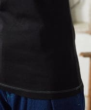 GJKFD34090 Jocomomola(ホコモモラ) 【2WAY】フライスレースタンクトップ ブラック