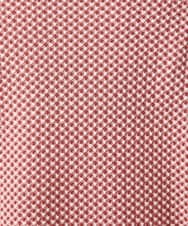 GJKFD35130 Jocomomola(ホコモモラ) ギンガムチェックカットソープルオーバー レッド