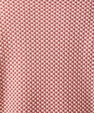 GJKFD35130 Jocomomola(ホコモモラ) ギンガムチェックカットソープルオーバー レッド