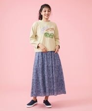 GJKFS01170 Jocomomola(ホコモモラ) Caminar テープ刺繍カットソー アイボリー
