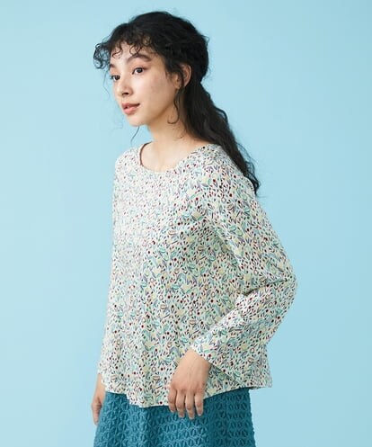GJKFS31160  Parterre プリントカットソー