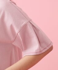 GJKFS37140 Jocomomola(ホコモモラ) Carta 切手モチーフTシャツ ピンク