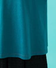 GJKGB45100 Jocomomola(ホコモモラ) Planta フラワープリントTシャツ ブルーグリーン