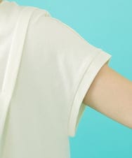 GJKGB46100 Jocomomola(ホコモモラ) Planta モチーフプリントTシャツ アイボリー