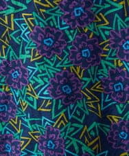 GJKGD30190 Jocomomola(ホコモモラ) Dorotea フラワープリント半袖カットソー ネイビー