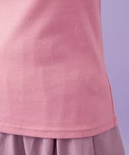 GJKGD31090 Jocomomola(ホコモモラ) ハイネックシアーレースタンクトップ ピンク