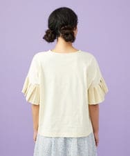 GJKGD71180 Jocomomola(ホコモモラ) Pensamiento ニットドッキングカットソー アイボリー