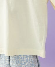 GJKGD71180 Jocomomola(ホコモモラ) Pensamiento ニットドッキングカットソー アイボリー