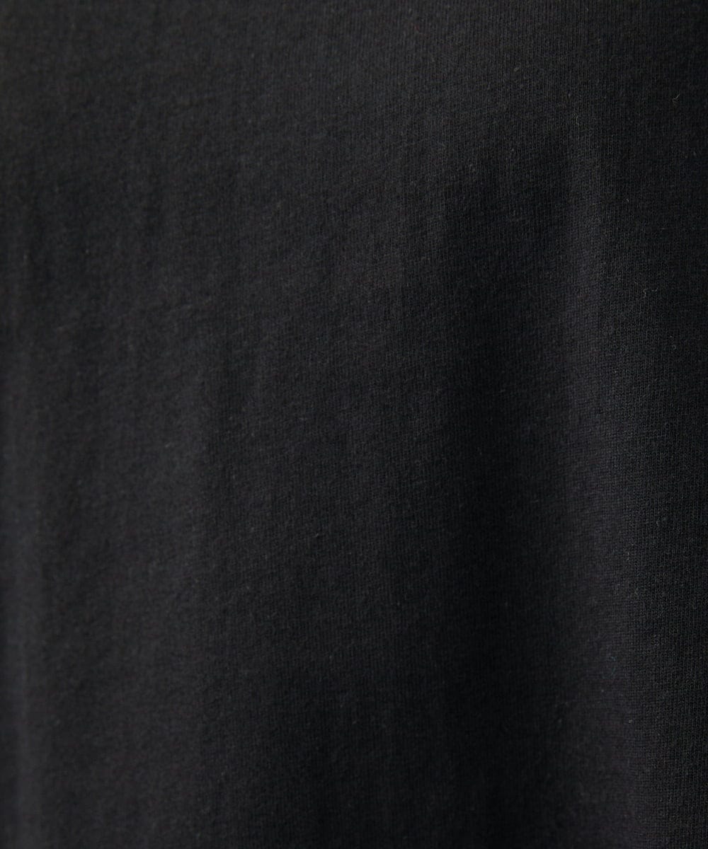 GJKGD71180 Jocomomola(ホコモモラ) Pensamiento ニットドッキングカットソー ブラック