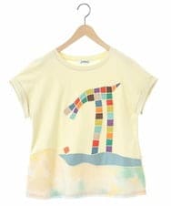 GJKGP71160 Jocomomola(ホコモモラ) Tシャツ『ペツェッティーノ』 アイボリー