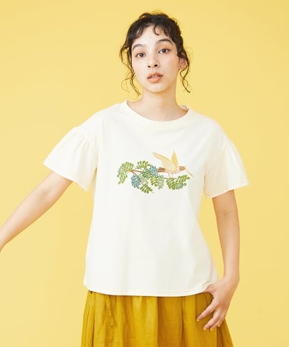 GJKGP72100 Jocomomola Ｔシャツ『チコときんいろのつばさ』