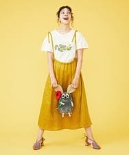 GJKGP72100 Jocomomola(ホコモモラ) Ｔシャツ『チコときんいろのつばさ』 グレー