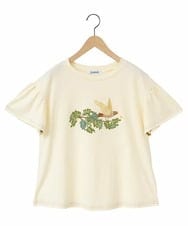 GJKGP72100 Jocomomola(ホコモモラ) Ｔシャツ『チコときんいろのつばさ』 グレー